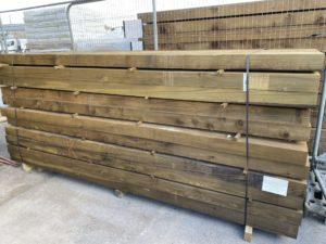 Brown Softwood Sleeper