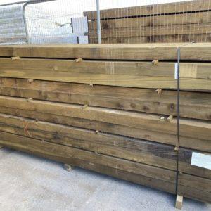 Brown Softwood Sleeper